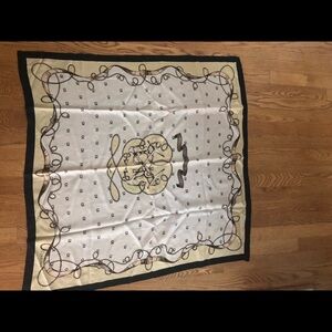 Calvin Klein silk scarf
